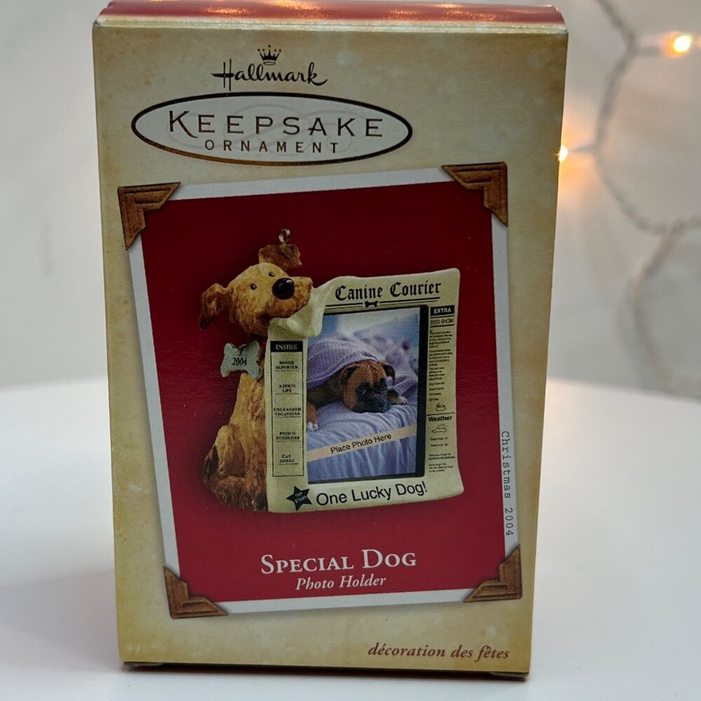 Special Dog Hallmark Keepsake Christmas Tree Ornament from 2004 - Picture 2 of 8